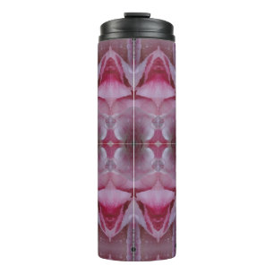 Pink Tulip Ikat auch Thermosbecher