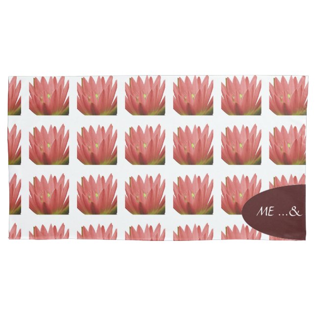 Pink Tulip Kissenbezug (Vorderseite-Links)