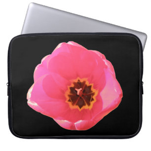 Pink Tulip Laptop Bag Laptopschutzhülle