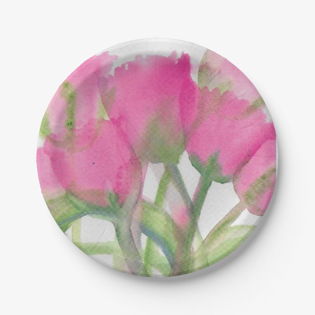 Pink Tulip Paper Teller (Vorderseite)