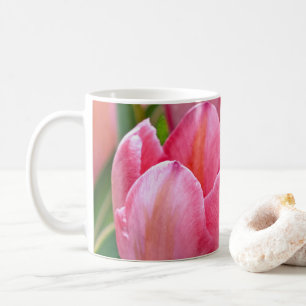 Pink Tulips Kaffeetasse