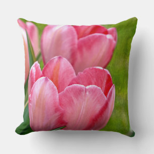 Pink Tulips Kissen