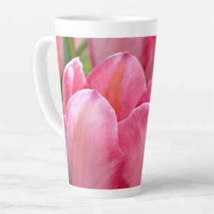 Pink Tulips Milchtasse