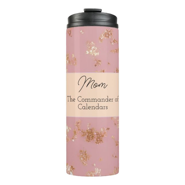 Pink Tumbler für Mama Thermosbecher (Vorderseite)