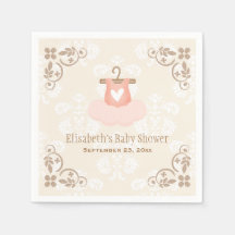 Pink Tutu Ballerina Babydusche