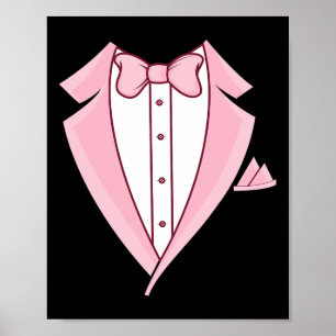 Pink Tuxedo Halloween-Kostüm Poster