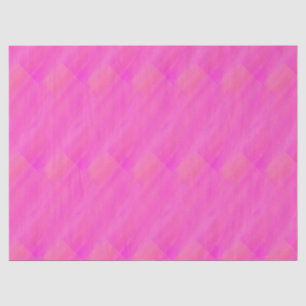 Pink u. hellorangees geometrisches Seidenpapier
