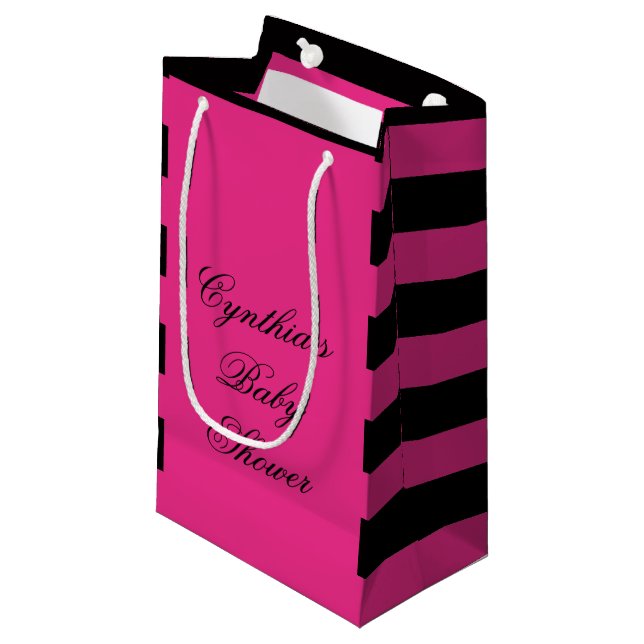 Pink-u. Kleine Geschenktüte (Vorderseite Schrägansicht)