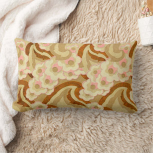 Pink und Beige Lendenkissen