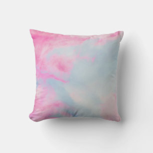 PINK UND BLAUER HINTERGRUND KISSEN