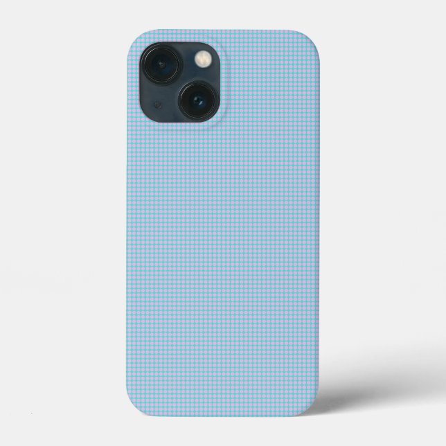 Pink und Blue Dot Editable selten gibt es Phone Ca Case-Mate iPhone Hülle (Rückseite)
