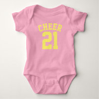 Pink und Gelb Baby | Sports Jersey Design