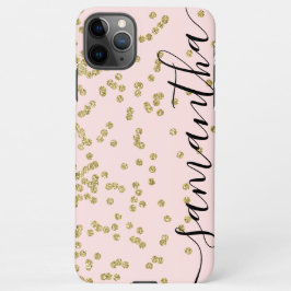 Pink und Gold Glitzer Case-Mate iPhone Case iPhone 11Pro Max Hülle
