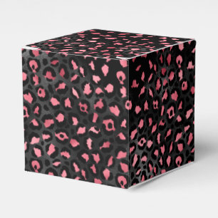 Pink und Gold Leopard Serie Design 14 Geschenkschachtel
