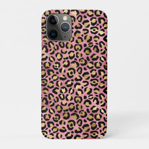 Pink und Gold Leopard Serie Design 15 Case-Mate iPhone Hülle