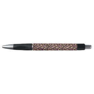 Pink und Gold Leopard Serie Design 15 Kugelschreiber