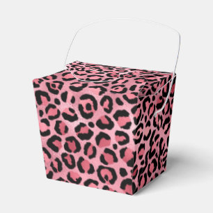 Pink und Gold Leopard Serie Design 2 Geschenkschachtel