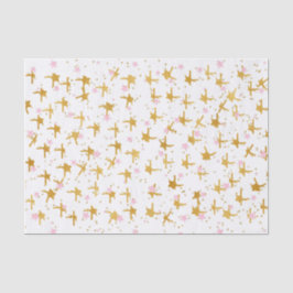 Pink und Gold Stars Confetti Tissue Paper Seidenpapier