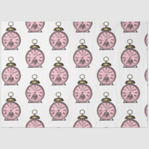 Pink und Gold Steampunk Serie Design 35 Seidenpapier