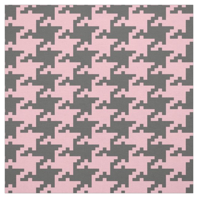 Pink und Grautmuster Stoff (Muster)