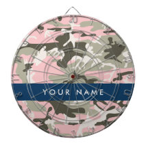 Pink und Green Camouflage Ihr Name Persönlich gest