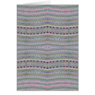 Pink und Green Hübsch Hearts Muster