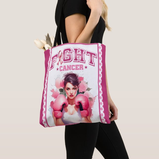 Pink und Hübscher Bluterbauchkrebs Tasche (Von Nahem)