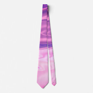 Pink und Lavendel Abstrakt Krawatte