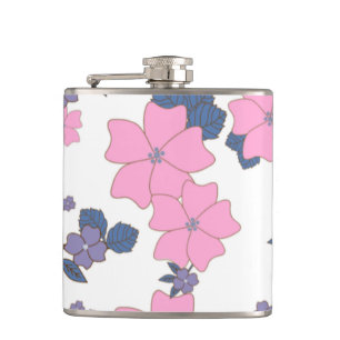 PINK UND LILA BLUME FLACHMANN