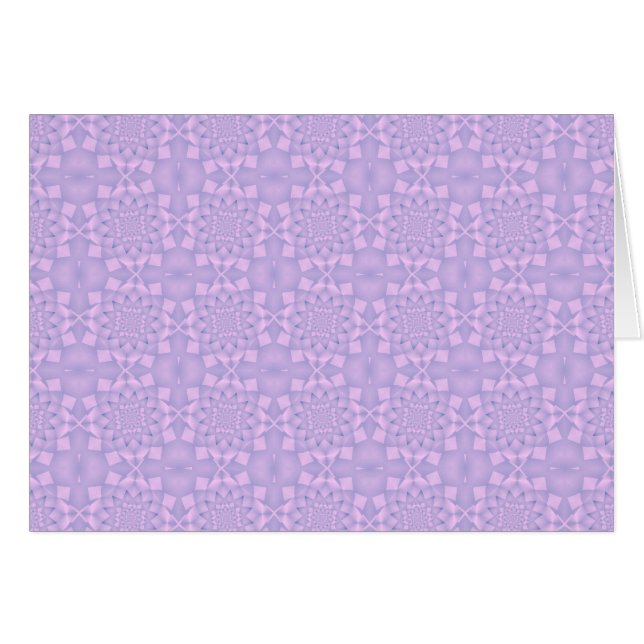 Pink und Lilac Muster (Vorderseite (Horizontal))
