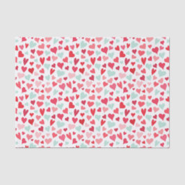 Pink und Minze - Muster-Papiere für das Muster der Seidenpapier
