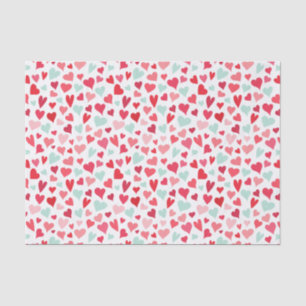 Pink und Minze - Muster-Papiere für das Muster der Seidenpapier