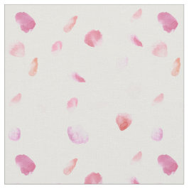Pink und Peach Rose Petals Stoff