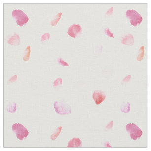Pink und Peach Rose Petals Stoff