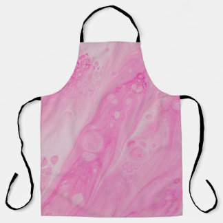 PINK UND WEISSE FLORALTEXTILE SCHÜRZE
