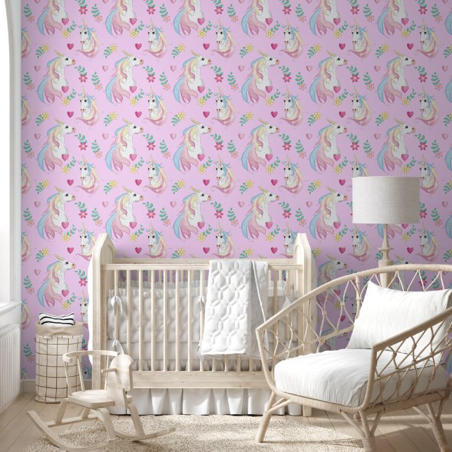 Pink Unicorn Garden Tapete (Kinder)