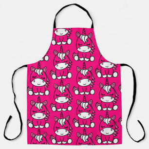Pink Unicorn Pony Schürze