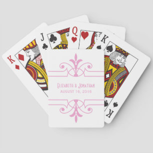 Pink v2 Extravagante Zierspielkarten Spielkarten