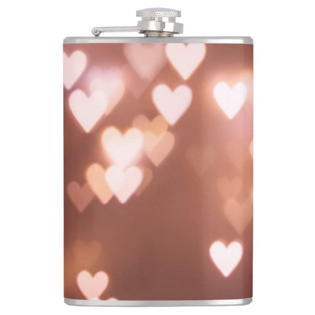 PINK VALENTINE"S DAY HEARTS FLACHMANN (Vorderseite)