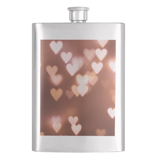 PINK VALENTINE"S DAY HEARTS FLACHMANN (Vorderseite)