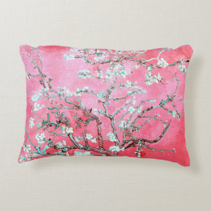 Pink Van Gogh Almond Bllossoms Dekokissen