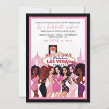 Pink Vegas Junggeselinnen-Abschied