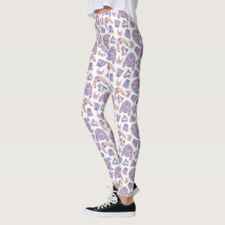 Pink Vibes 90s Mode Leggings