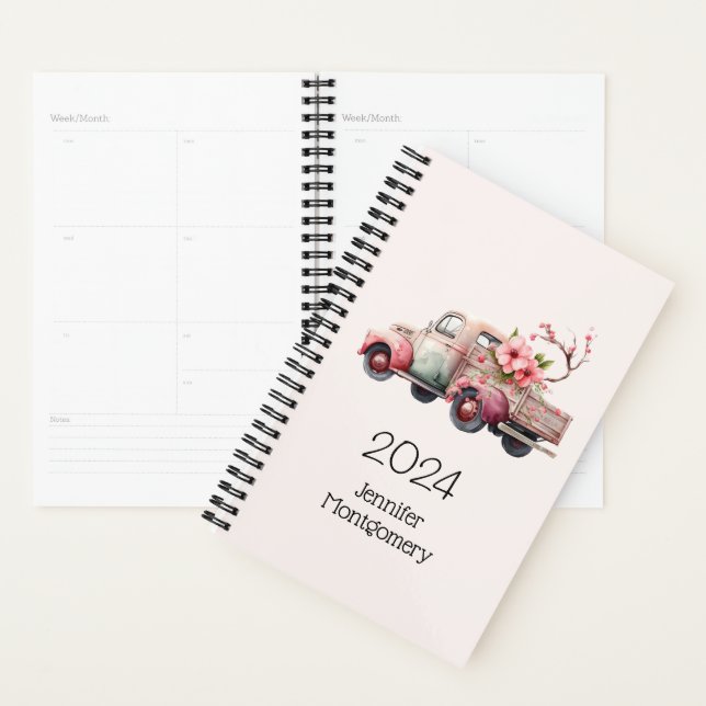 Pink Vintag Bauer Truck Planer (Anzeige)