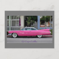 Pink Vintag Cadillac