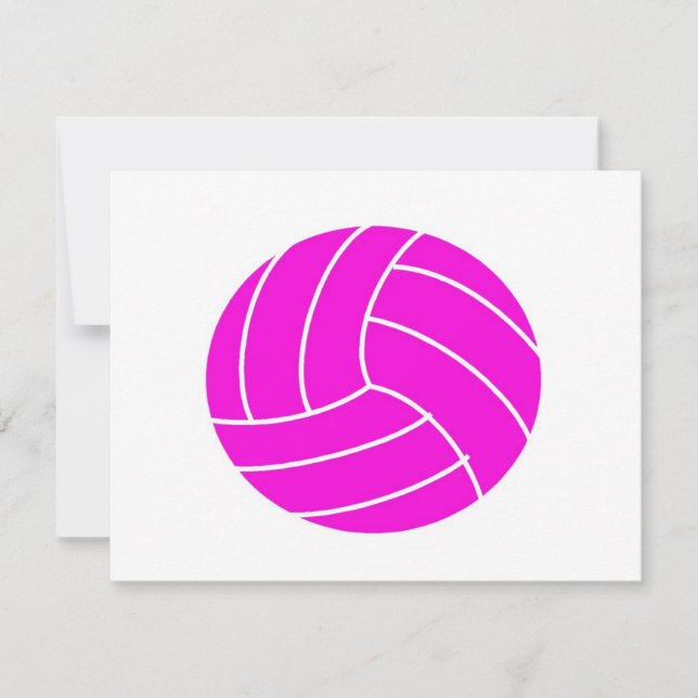 Pink Volleyball (Vorderseite)
