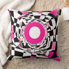 Pink Vortex: Ein karger Abstieg Kissen