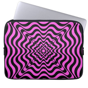 Pink-Vortex-Sneakers Laptopschutzhülle