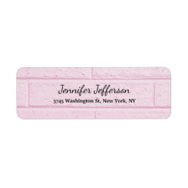 Pink Wall Handwriting Script Creative Schlicht