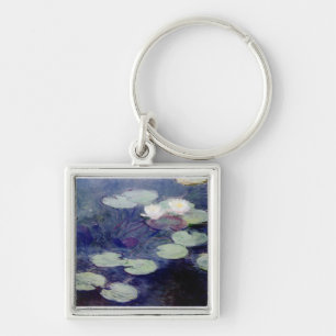 Pink Water-Lilies: 1897-99 von Monet Schlüsselanhänger